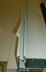 Уплотнитель для паза штапика